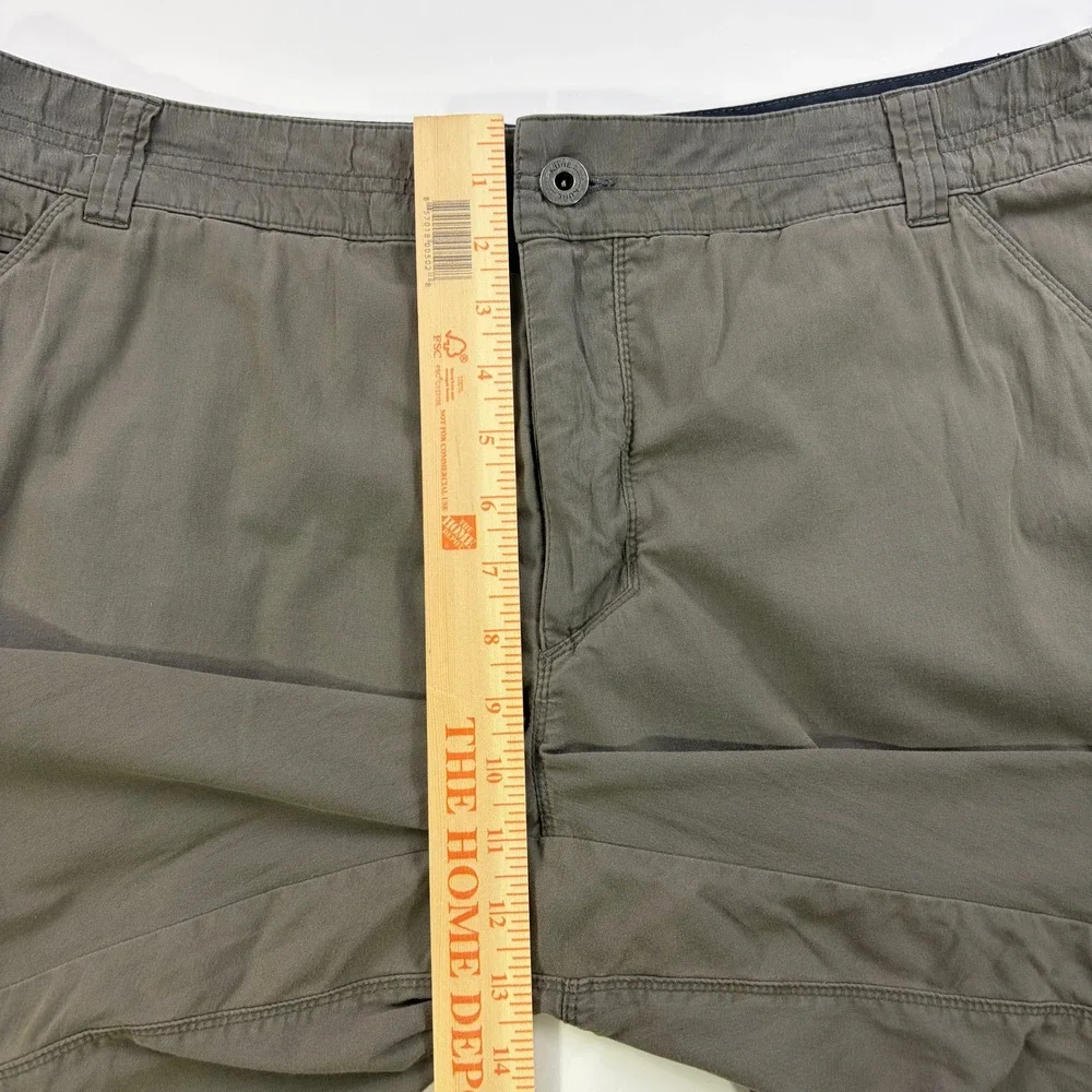 KUHL Renegade Shorts Mens 36 Brown Duralux Technical Hiking Outdoor Style 5205